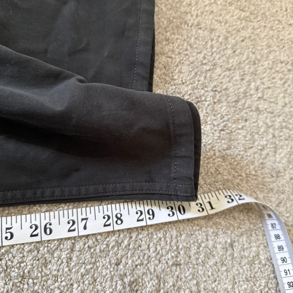 Banana Republic Black High Rise Wide Leg Lightweight Stretch Cotton Pants 16 - Picture 7 of 12